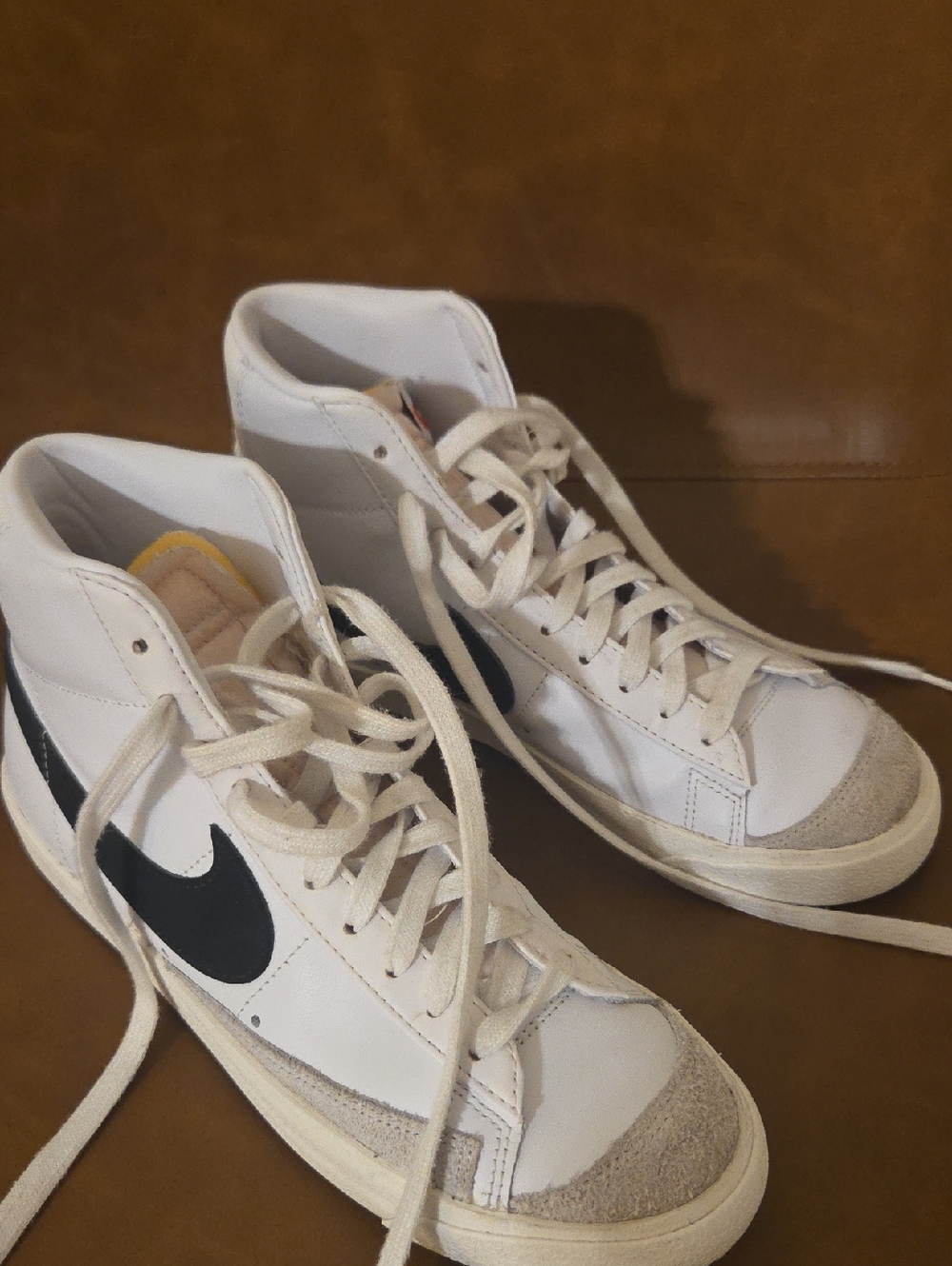 Nike White High-Top Blazers Sneakers